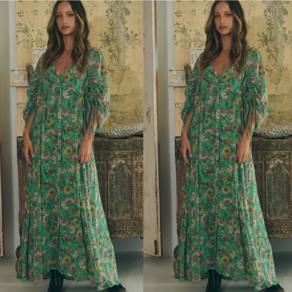 Free People Erthfork Maxi Dress